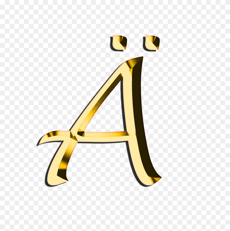 Capital Letter A With Diaeresis, Text, Symbol, Furniture, Bulldozer Png