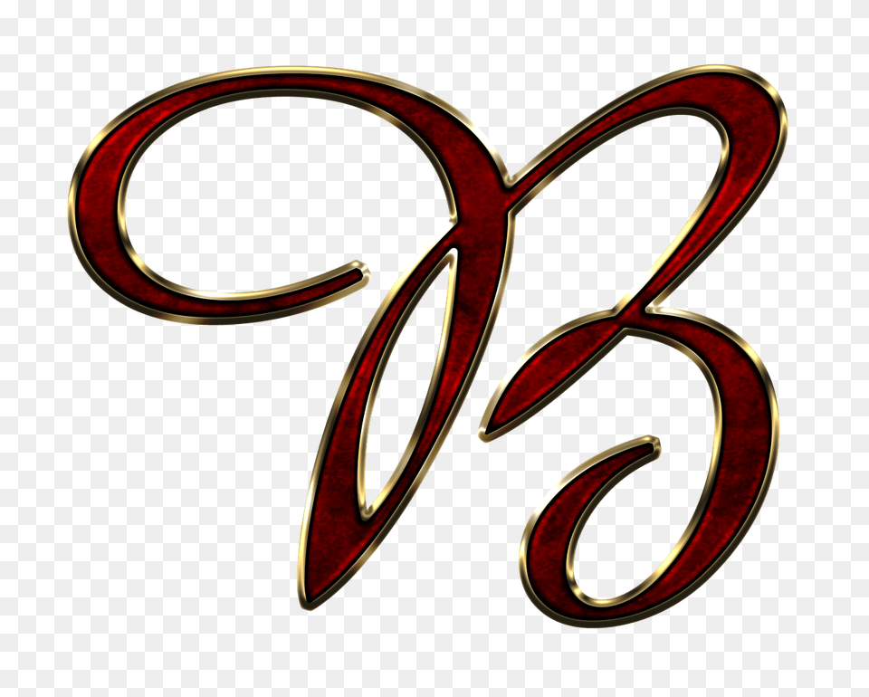 Capital Letter B Red, Text, Accessories, Jewelry, Locket Free Png