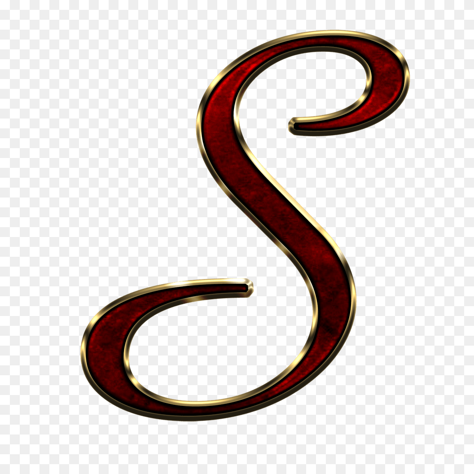 Capital Letter S Red, Symbol, Text, Alphabet, Ampersand Free Png Download