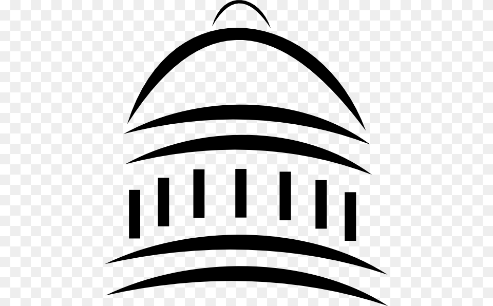 Capital One Clip Art, Architecture, Building, Dome, Stencil Free Png Download