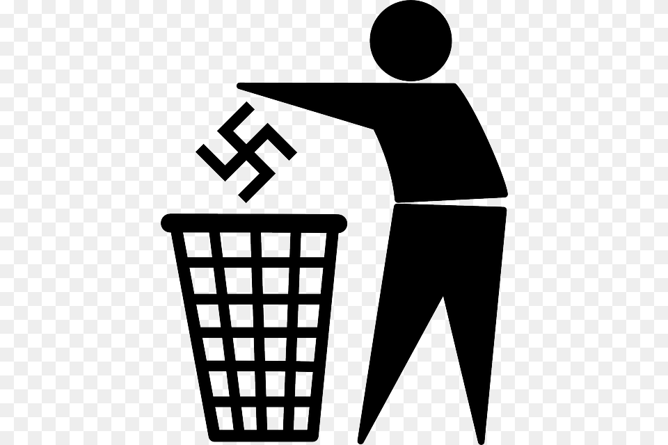 Capitalism Fascism Hate Adolf Hitler Man Nazi Tidy Man, Stencil, Basket, Symbol Png