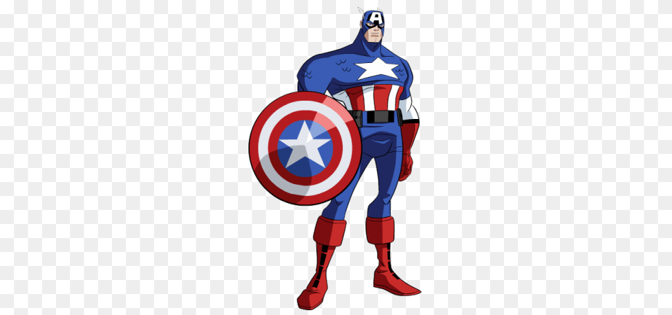 Capitan America Animado Armor, Clothing, Costume, Person Png Image