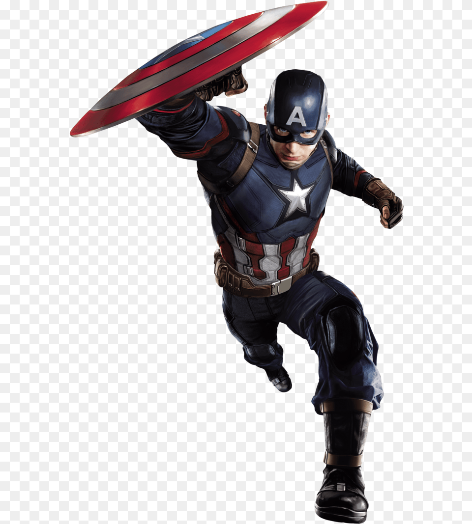 Capito Amrica Marvel39s Captain America Civil War Captain America, Adult, Person, Man, Male Free Png Download