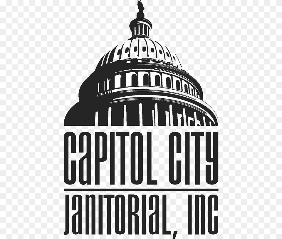 Capitol City Janitorial, Architecture, Building, Dome, Clock Tower Free Png Download