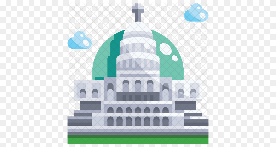 Capitol Hill Icon Mosque, Architecture, Building, Dome Free Transparent Png