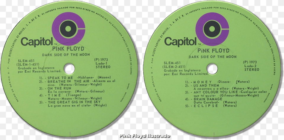 Capitol Records Vinyl Label, Text, Disk Png
