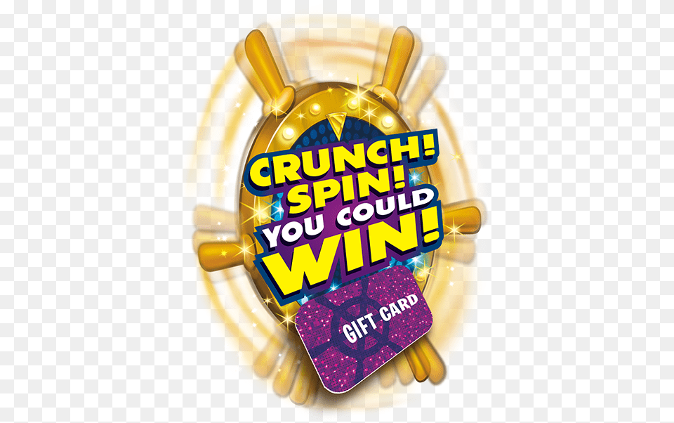 Capn Crunch Crunch Spin You Can Win, Advertisement, Poster, Tin, Medication Free Transparent Png