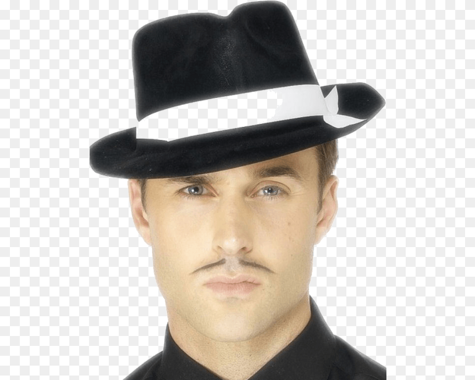 Capone Hat, Sun Hat, Clothing, Person, Man Png