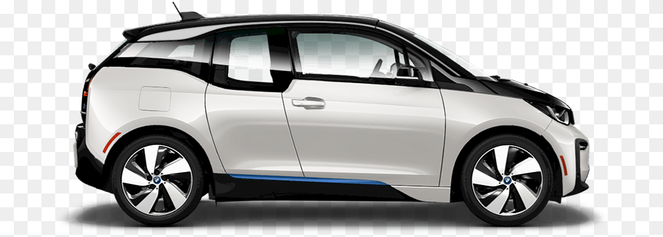 Capparis White Wbmw I Frozen Blue Accent Bmw I3 2019 Side, Suv, Car, Vehicle, Transportation Free Png Download