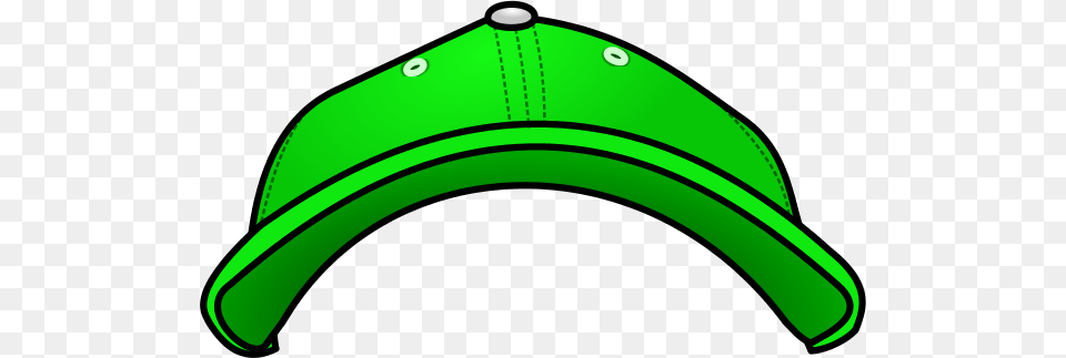 Capped Clipart Front View Green Baseball Cap Clipart, Baseball Cap, Clothing, Hat, Appliance Png