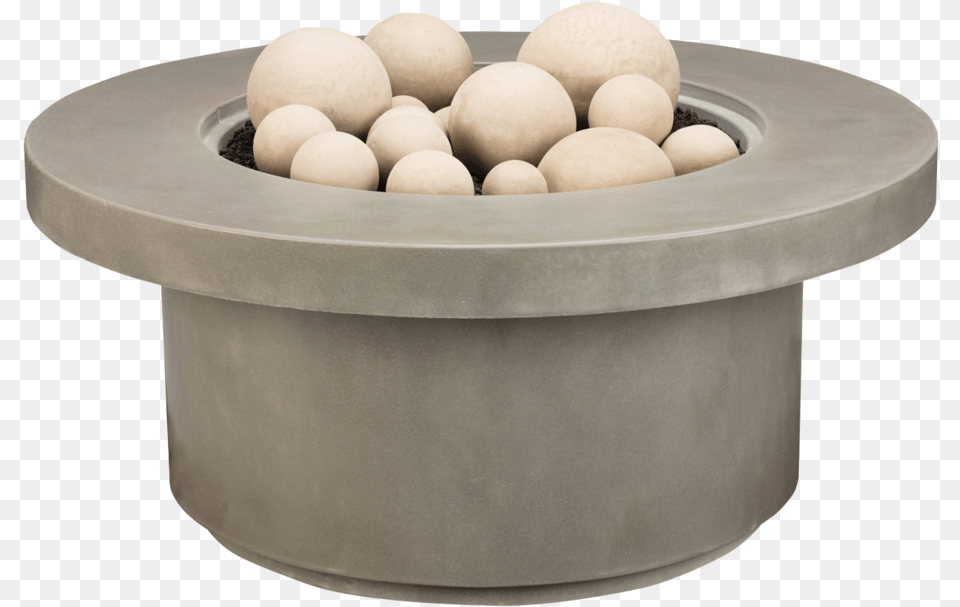 Capped Infinity Precast Concrete Fire Pit Table Coffee Table, Egg, Food, Furniture Free Transparent Png