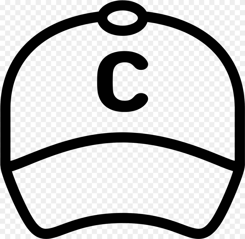 Cappello Da Baseball Icon Download Baseball Cap Icon, Gray Free Transparent Png