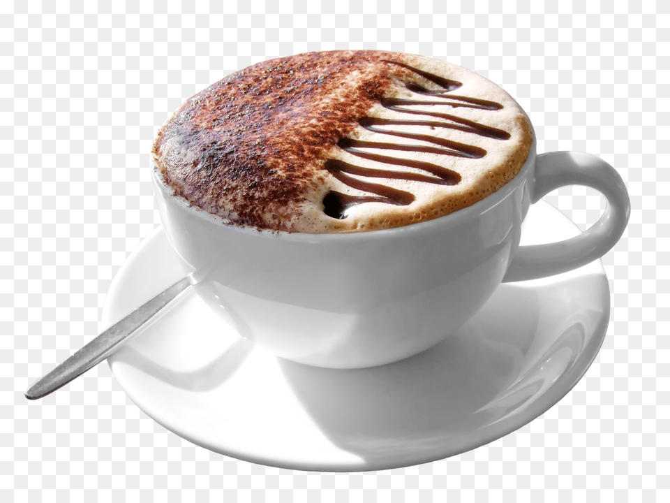 Cappuccino, Cup, Cutlery, Spoon, Saucer Png