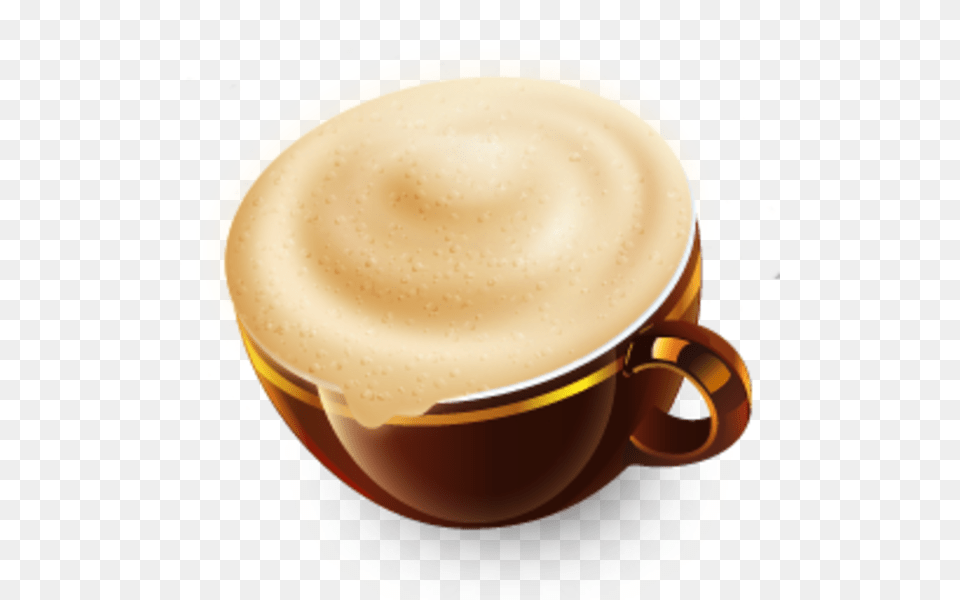 Cappuccino Clipart, Beverage, Coffee, Coffee Cup, Cup Png Image
