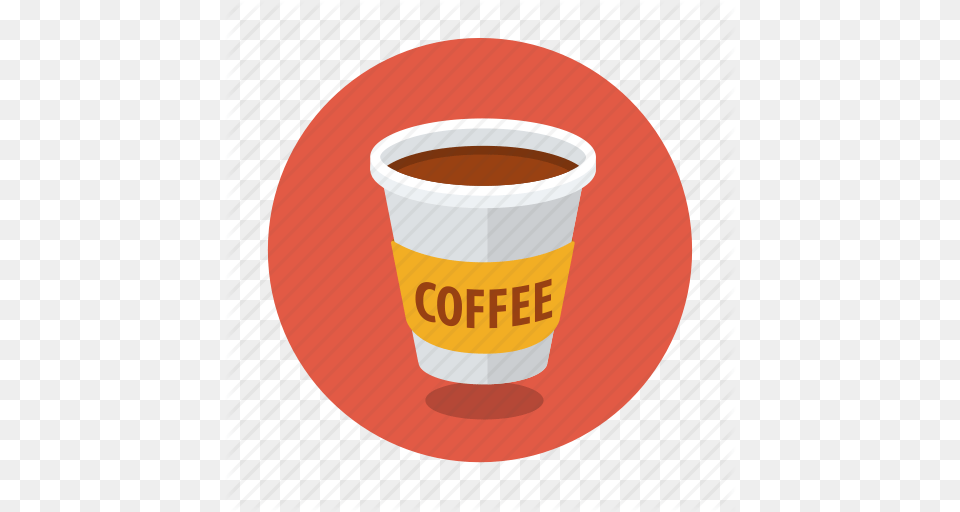 Cappuccino Coffee Container Cup Espresso Latte Takeaway Icon, Disposable Cup, Beverage, Coffee Cup Png Image