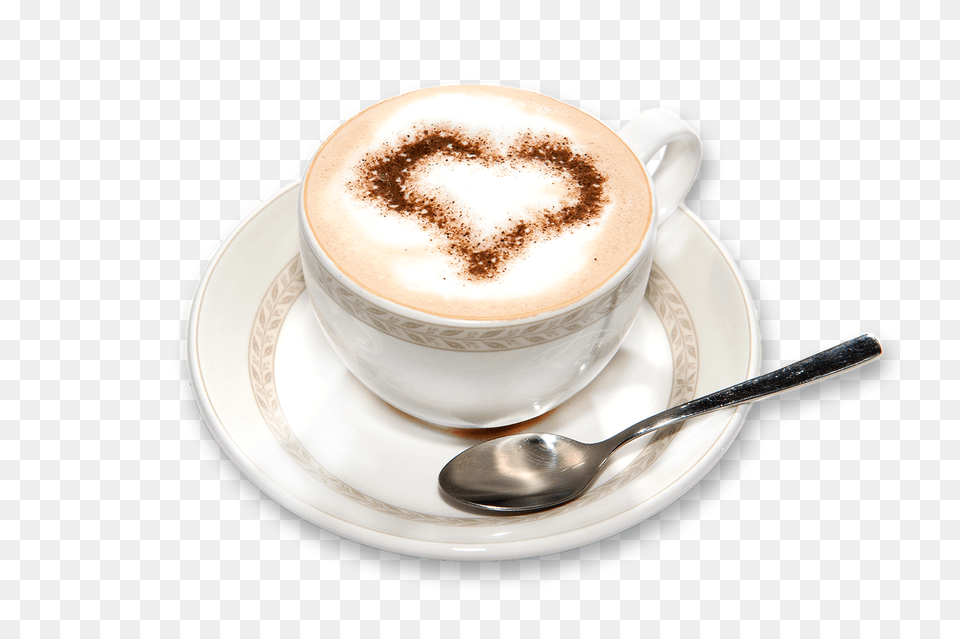 Cappuccino Download Image With Capuchino, Beverage, Coffee, Coffee Cup, Cup Free Png