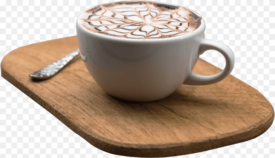 Cappuccino Image Cappuccino, Cutlery, Cup, Spoon, Beverage Free Transparent Png