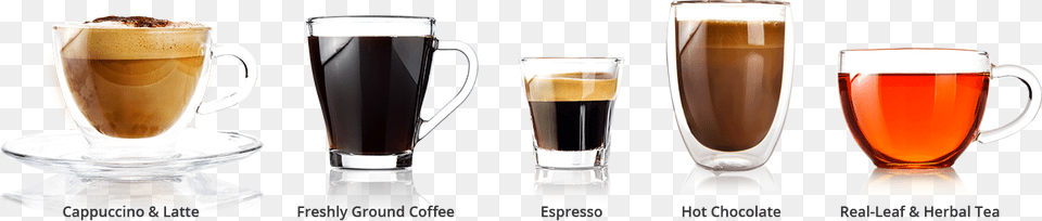 Cappuccino Latte Espresso Coffee And Hot Tea Espresso Coffee Pods For Nespresso Capsules Machine, Alcohol, Beer, Beverage, Cup Png Image