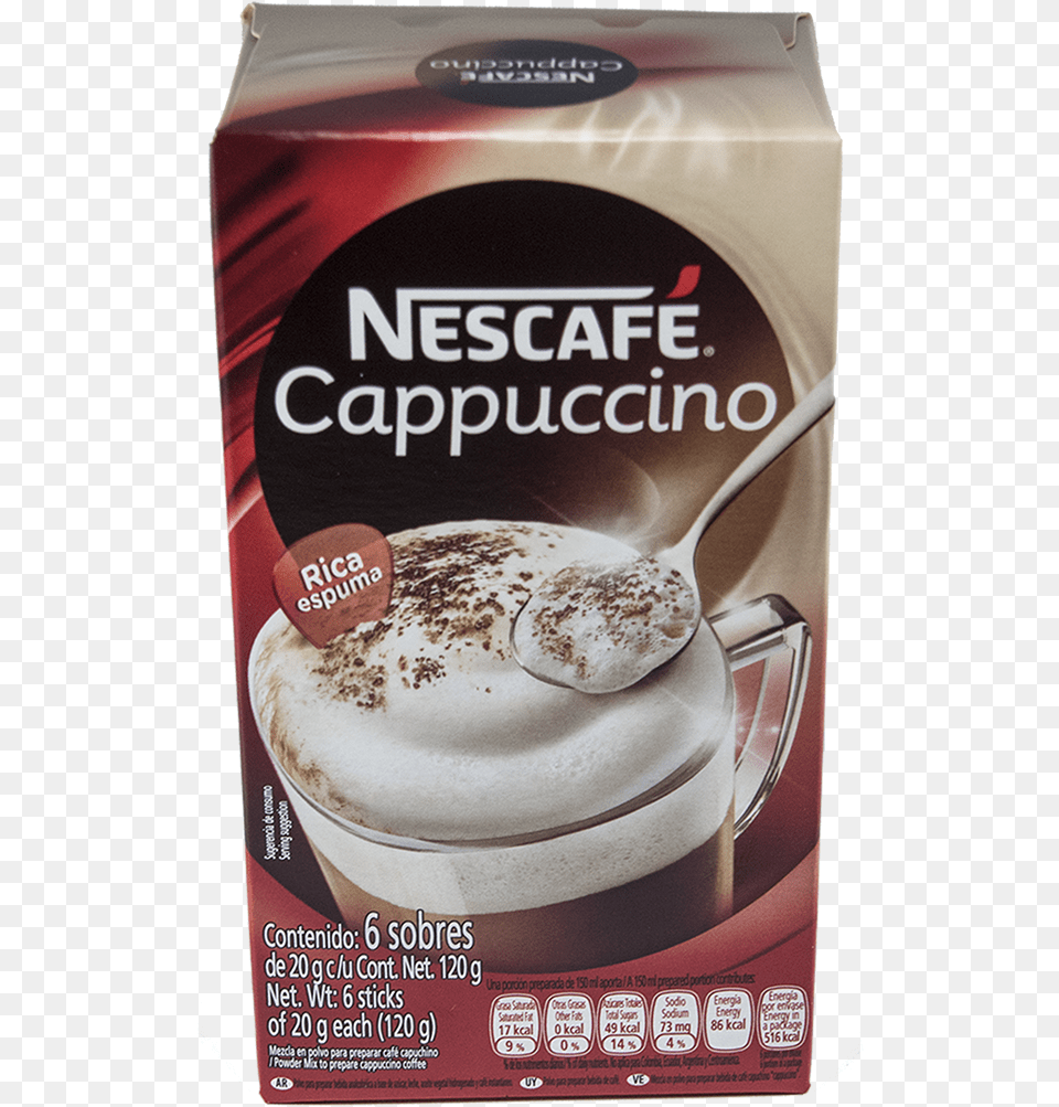 Cappuccino Nescafe, Beverage, Coffee, Coffee Cup, Cup Png Image