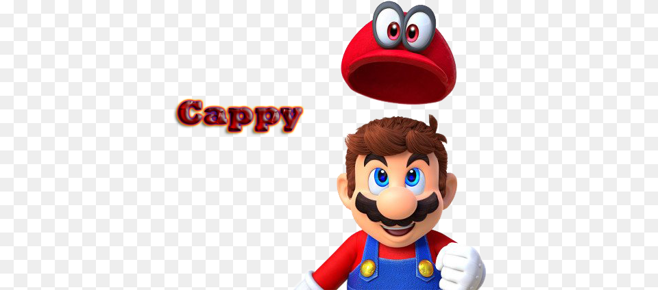 Cappy Mario Odyssey Pauline Possession, Game, Super Mario, Baby, Person Free Transparent Png