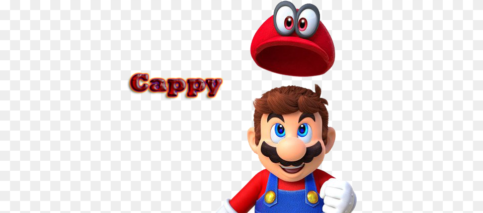Cappy Super Mario Odyssey Nintendo Switch, Game, Super Mario, Baby, Person Png Image