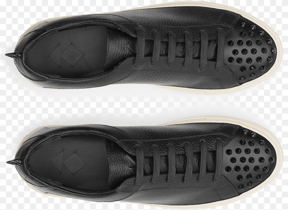 Capri Nero Spikes Shoe, Clothing, Footwear, Sneaker, Running Shoe Png Image