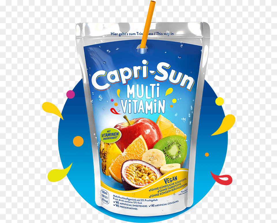 Capri Sun, Advertisement, Beverage, Juice, Food Free Transparent Png