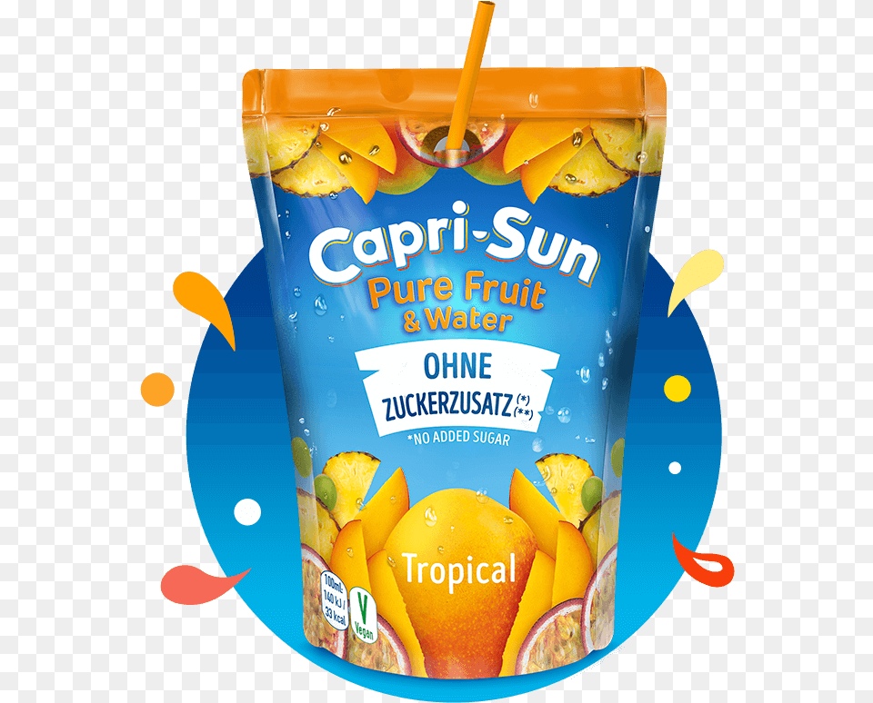 Capri Sun Apple And Strawberry, Citrus Fruit, Food, Fruit, Orange Free Png Download