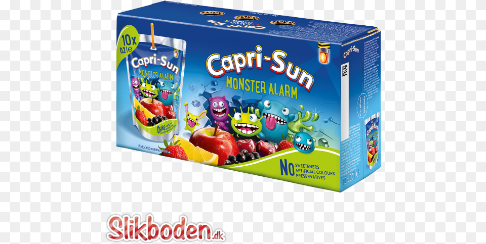 Capri Sun Monster Alarm 20cl 1 X 10 Stk Capri Sun, Apple, Food, Fruit, Plant Free Png Download