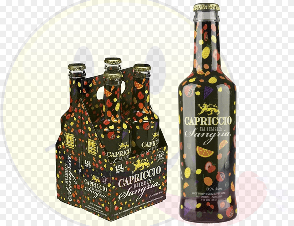 Capriccio Bubbly Sangria, Alcohol, Beer, Beverage, Liquor Free Png