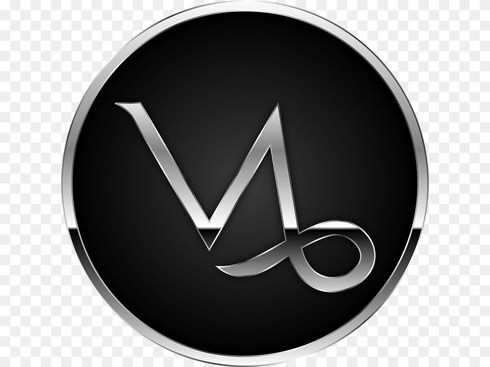Capricorn, Emblem, Symbol, Disk, Logo Free Png Download