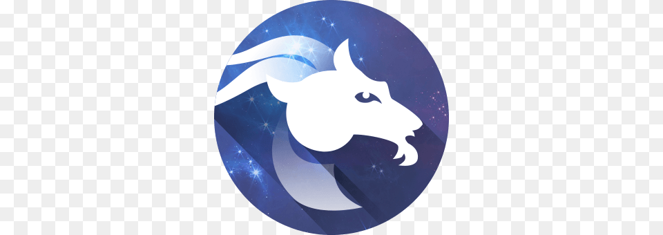 Capricorn, Logo, Outdoors, Night, Nature Free Png Download