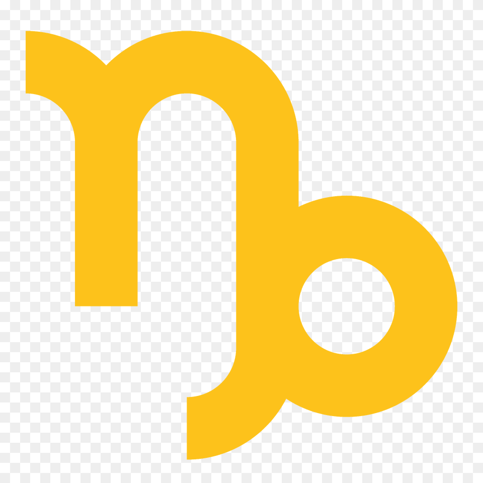 Capricorn Emoji Clipart, Number, Symbol, Text, Logo Free Transparent Png