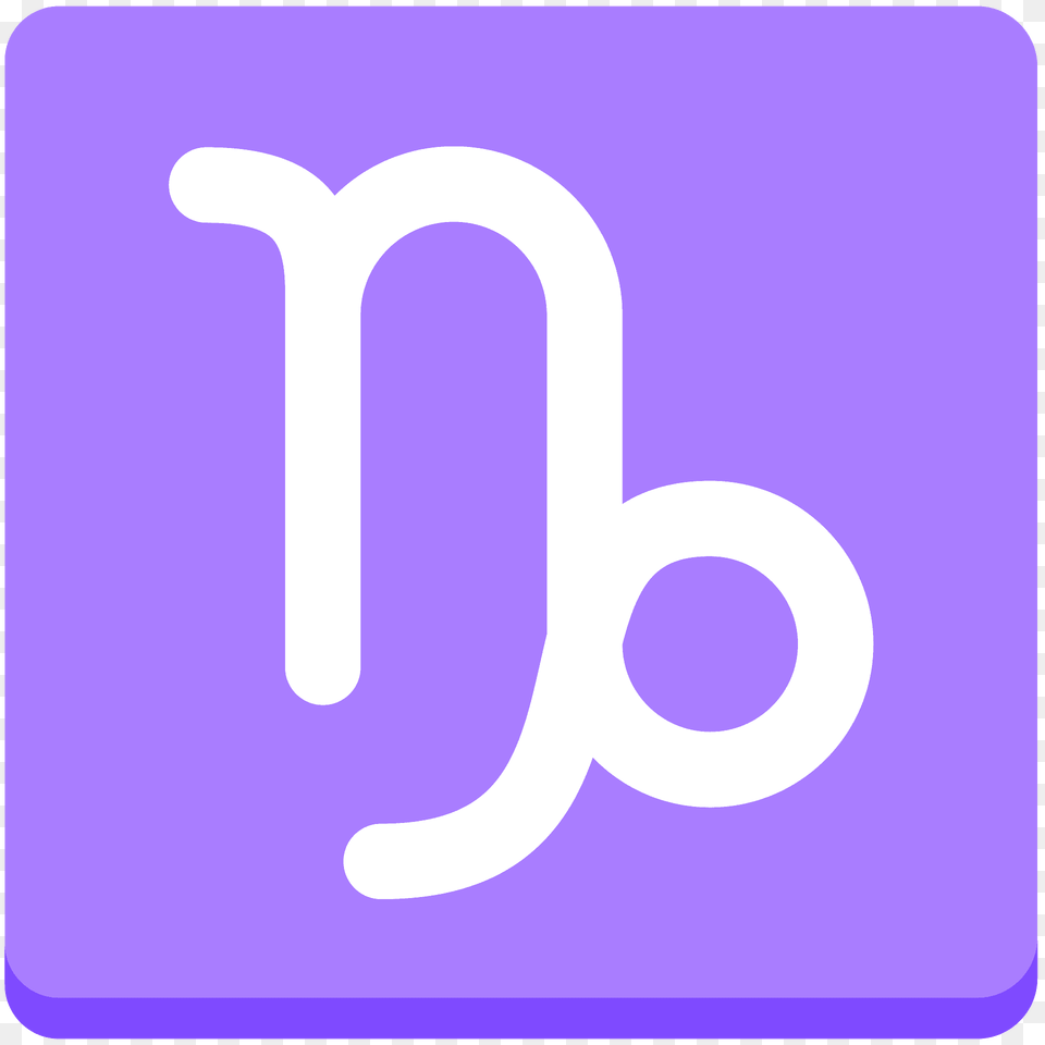 Capricorn Emoji Clipart, Text, Symbol, Number Free Png Download