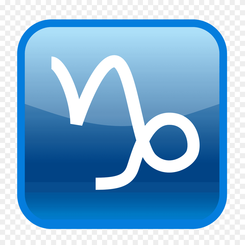 Capricorn Emoji Clipart, Logo, Text, Device, Grass Free Transparent Png