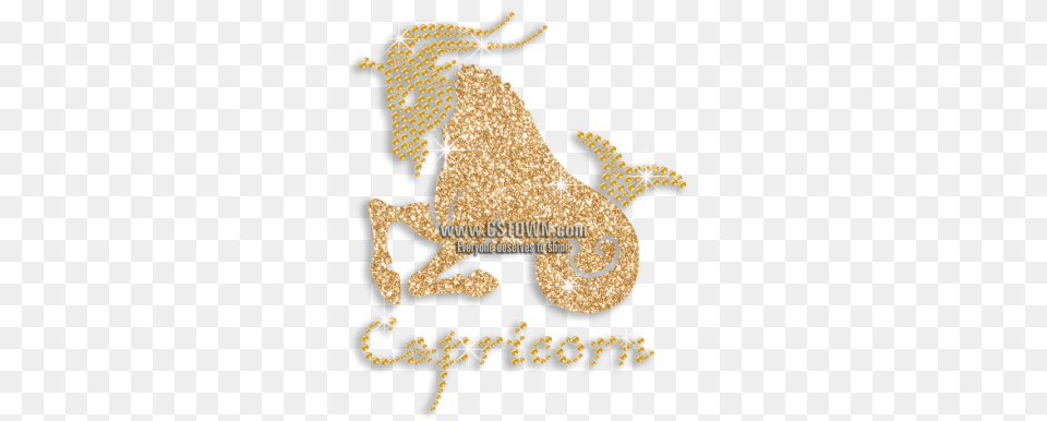 Capricorn Symbol Iron Capricorn Symbol In Glitter, Chandelier, Lamp, Pattern Png Image