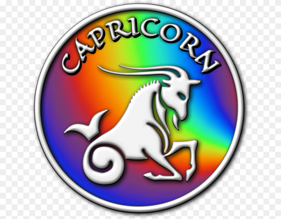 Capricorn Zodiac Astrology Astrological Sign Computer Astrological Sign, Logo, Disk Png