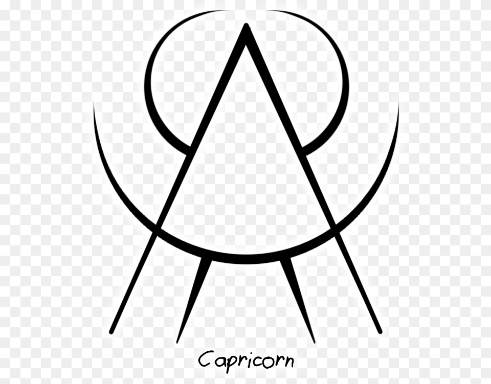 Capricorn Zodiac Sigil Requested By Anonymous Capricorn Sigil, Emblem, Symbol, Chandelier, Lamp Png Image