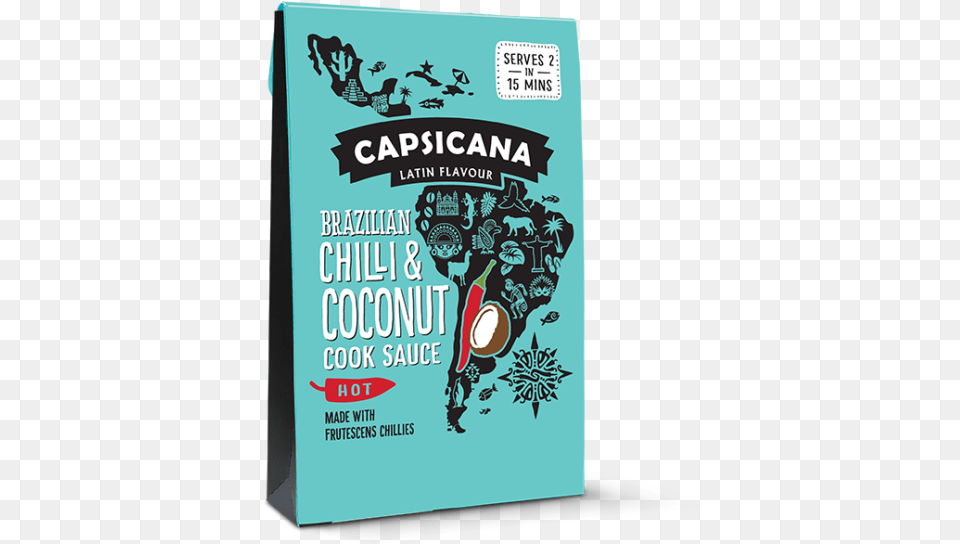 Capsican Chilli And Coconut Cook Sauce Capsicana Sauces, Advertisement, Poster Free Png Download