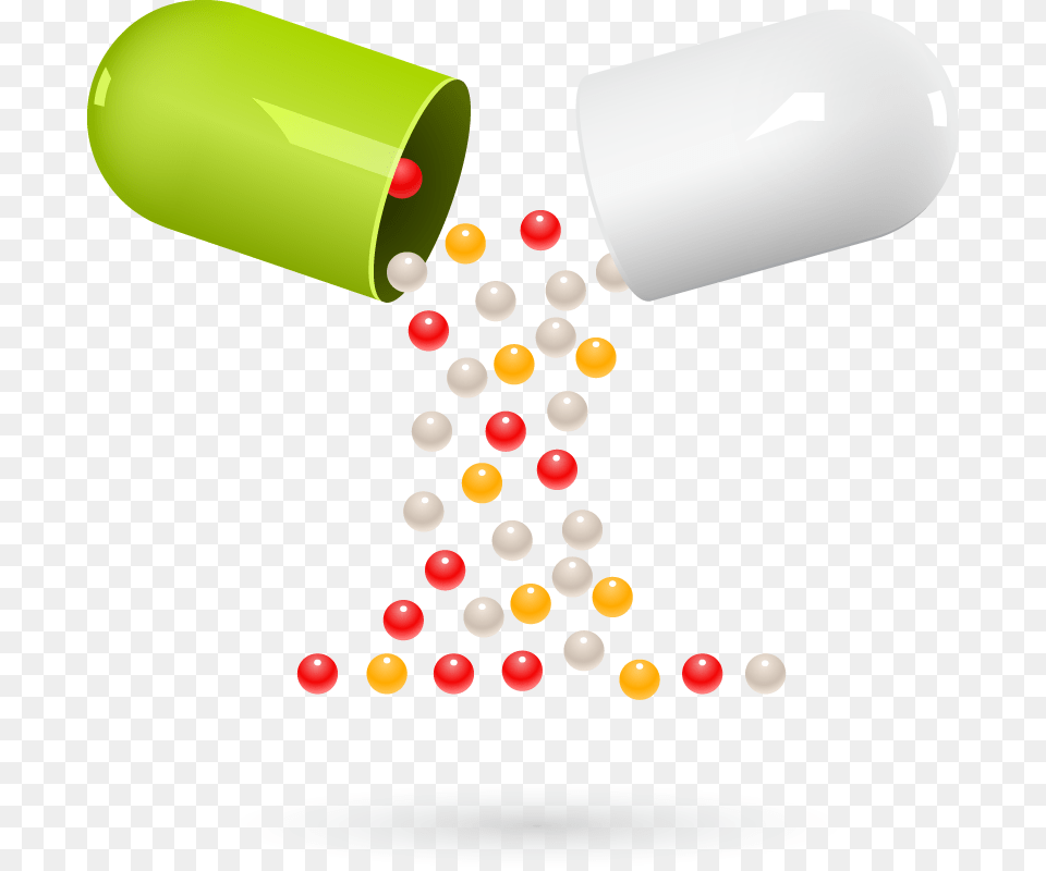 Capsule With Contents, Medication, Pill Free Png