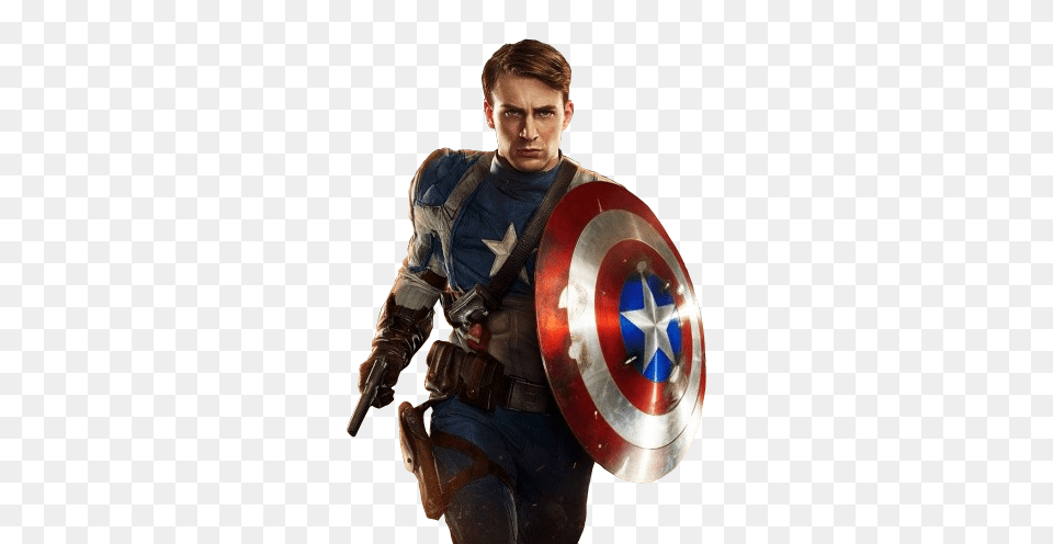 Captain America, Armor, Adult, Male, Man Free Transparent Png