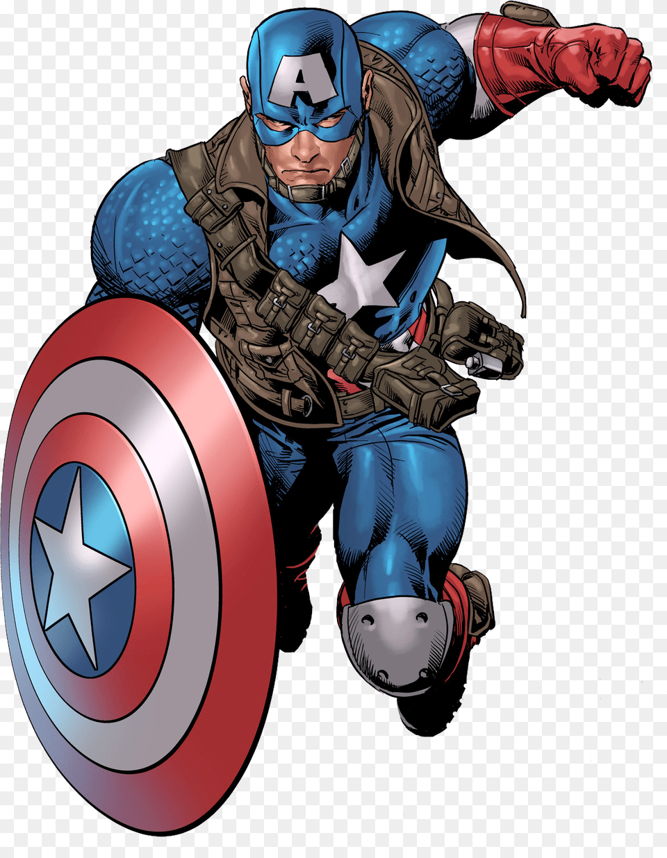 Captain America, Adult, Male, Man, Person Free Png