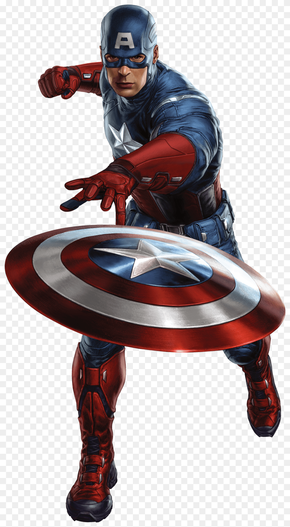 Captain America, Adult, Person, Man, Male Png