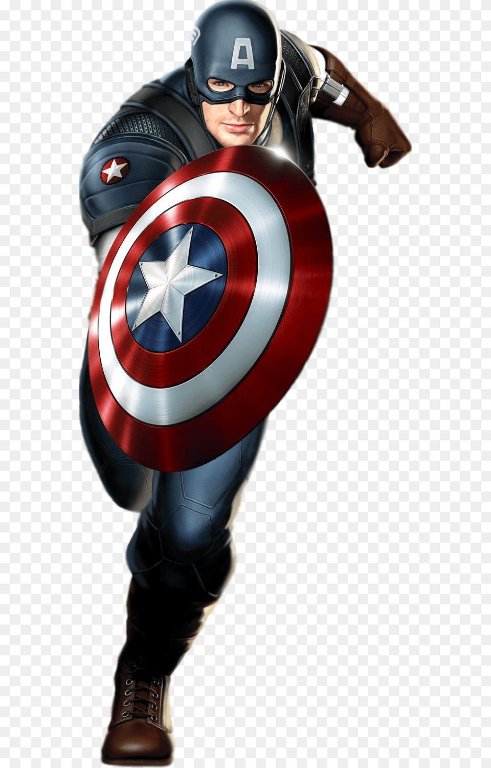 Captain America, Armor, Adult, Person, Man Free Png Download