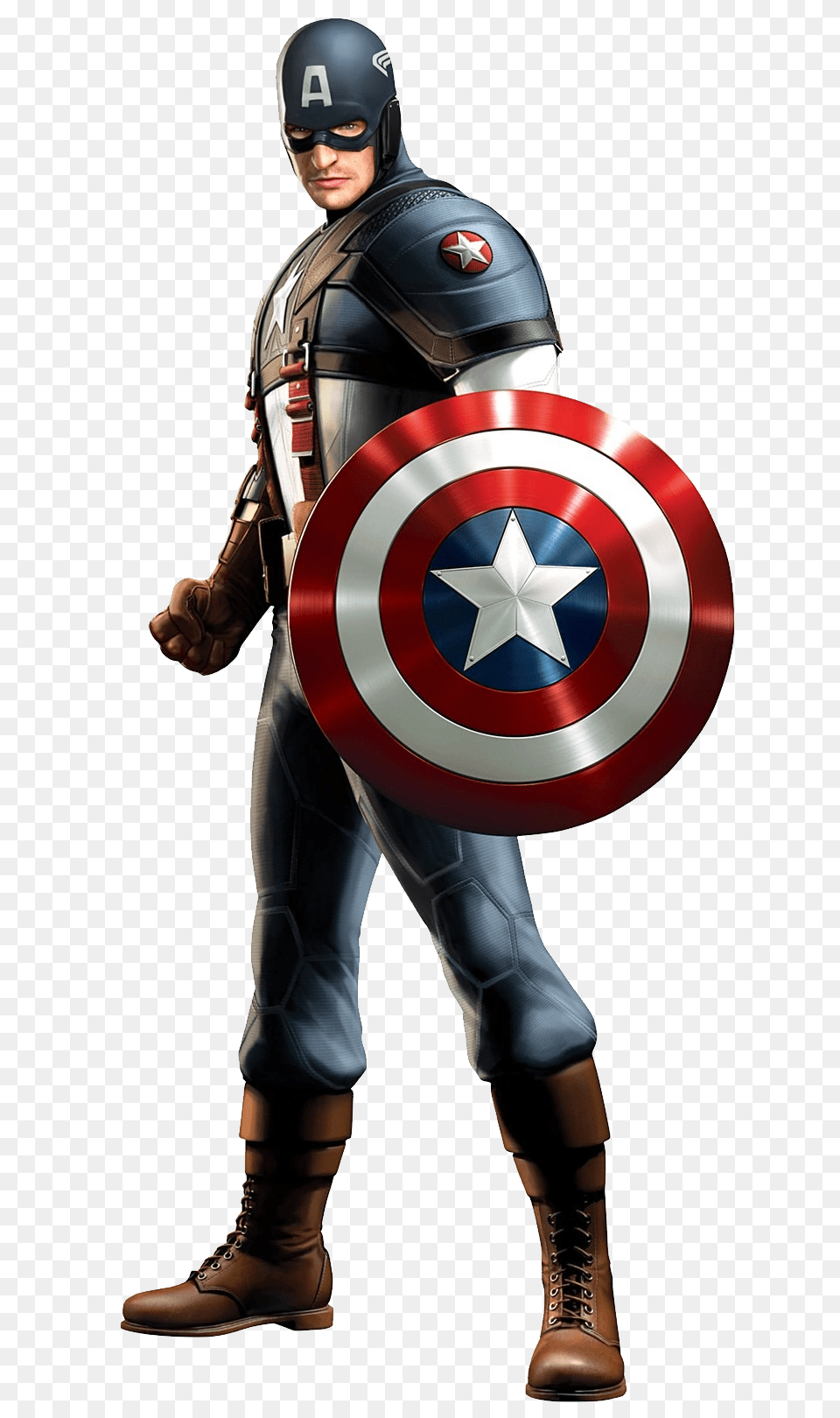 Captain America, Adult, Armor, Person, Man Free Png Download