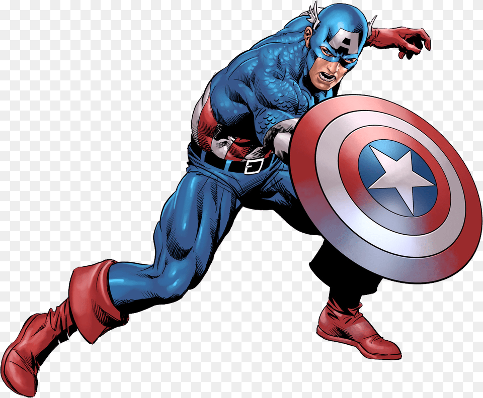 Captain America, Adult, Person, Man, Male Free Png