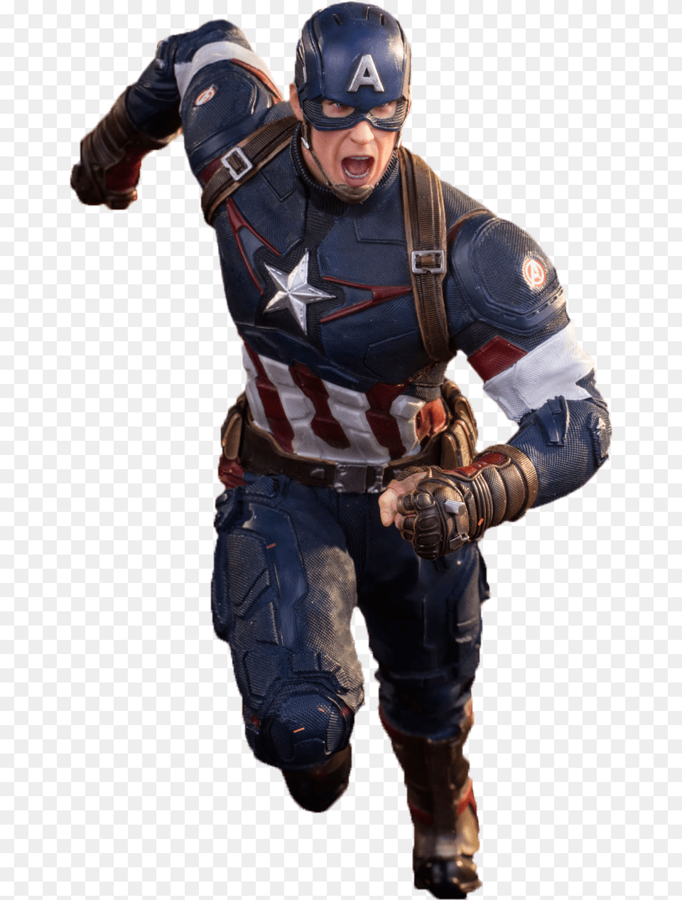 Captain America, Person, Clothing, Costume, Man Png Image