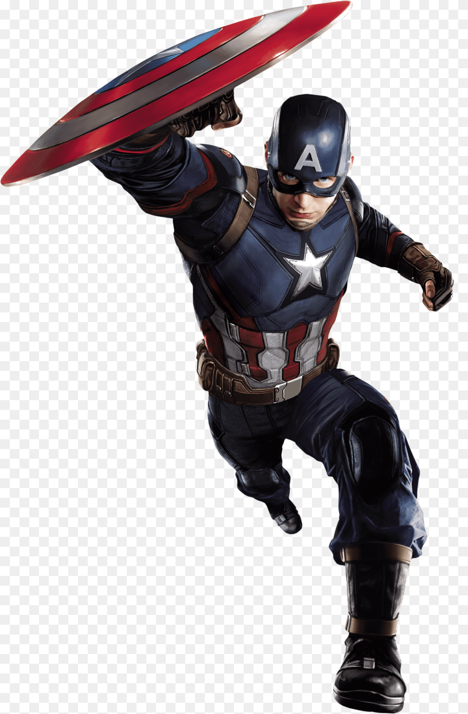 Captain America, Adult, Person, Man, Male Free Png Download