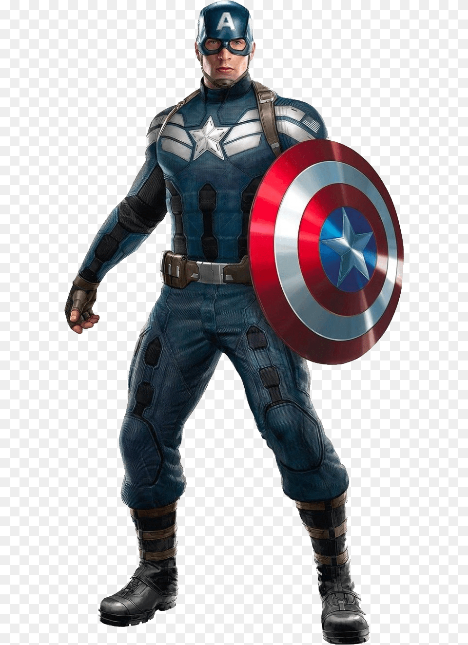 Captain America, Clothing, Costume, Person, Adult Free Png Download