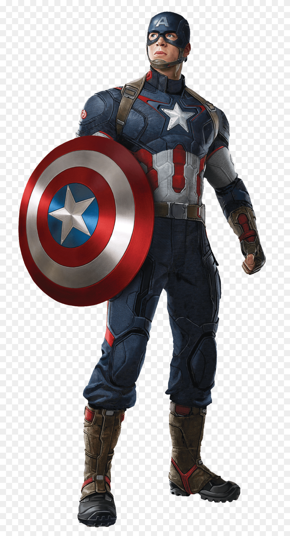 Captain America, Adult, Armor, Person, Clothing Png